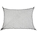Pet Car Barrier Net Elastic Durable Dog Car Safety Barrier Net Foldable Car Dog Fence Barrier Universal Auto with Hooks New 2024 Zpaxo black