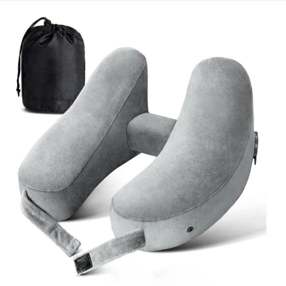 Soft Velour Cover Inflatable Neck Pillow Storage Bag High-quality Zpaxo