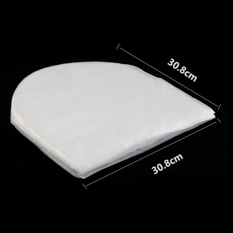 12-Inch Vinyl Record Inner Sleeves – Clear LP Covers 15/50 Pack