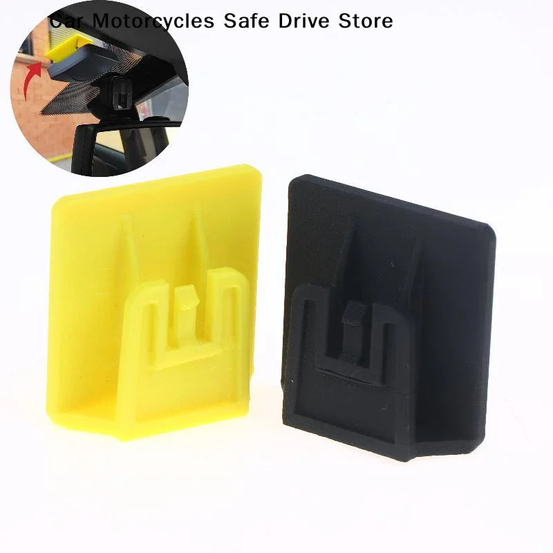 Plastic Electronic Toll Pass Clip Detachable Windscreen Holder Car