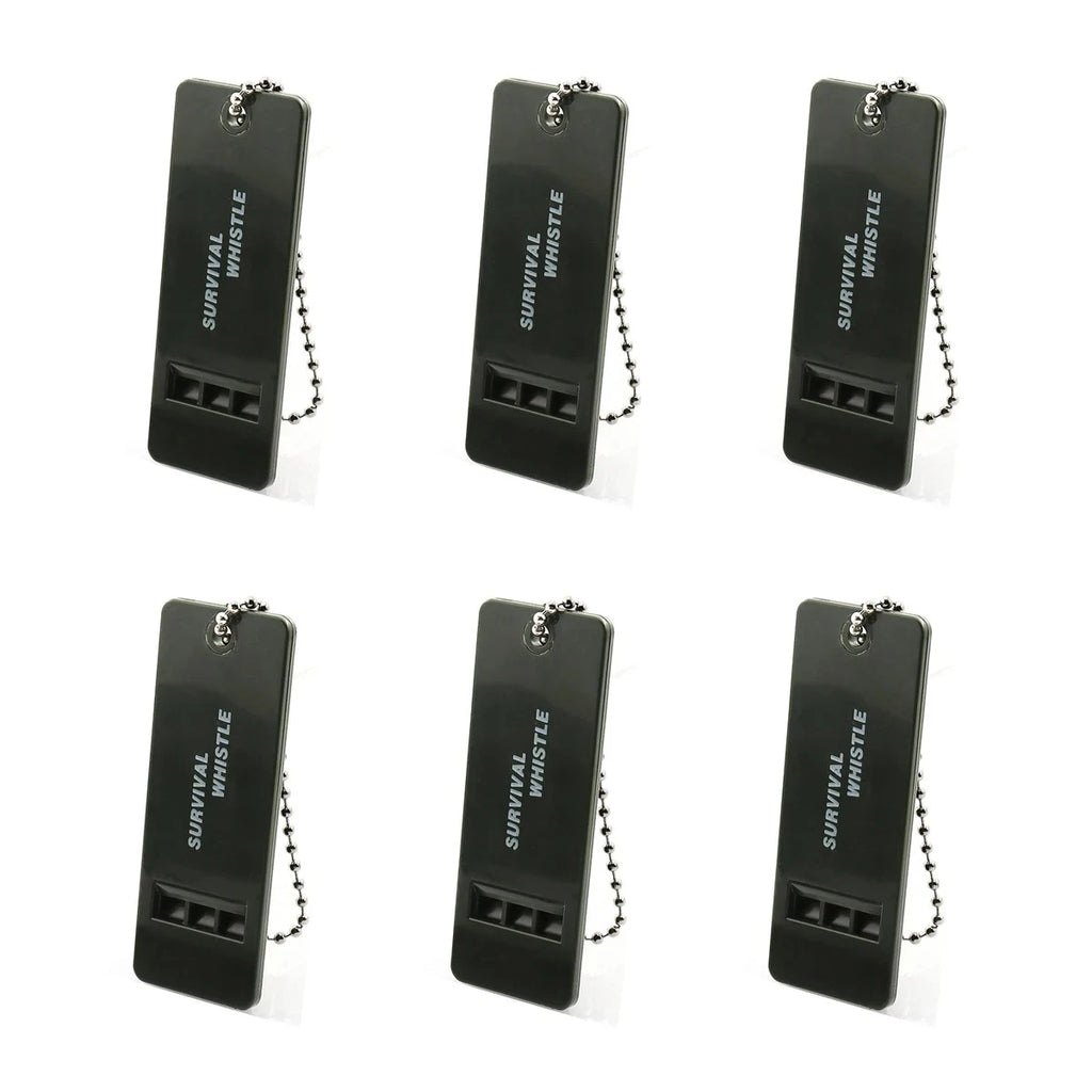 Loud Emergency Survival Whistle – Flat Keychain Safety Whistle