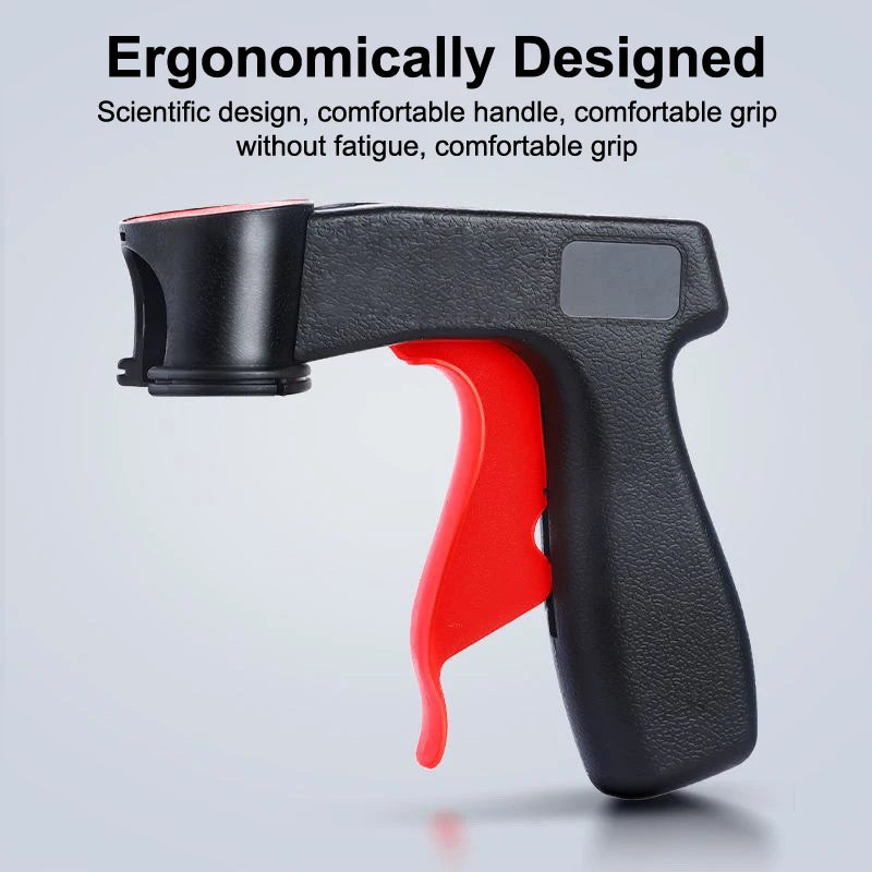 Universal Plastic Portable Spray Paint Handle Anti-slip Reusable Car