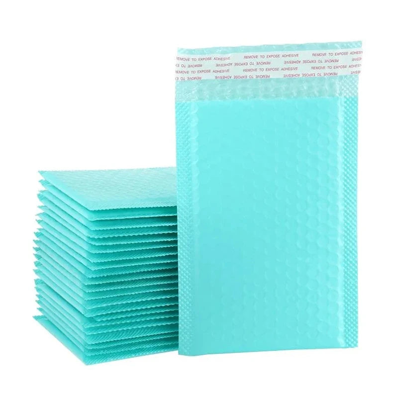 100pcs Bubble Mailers Pink Bubble Mailer Self Seal Padded Envelopes Gift Bags For Book Magazine Lined Mailer Self Seal Zpaxo Blue