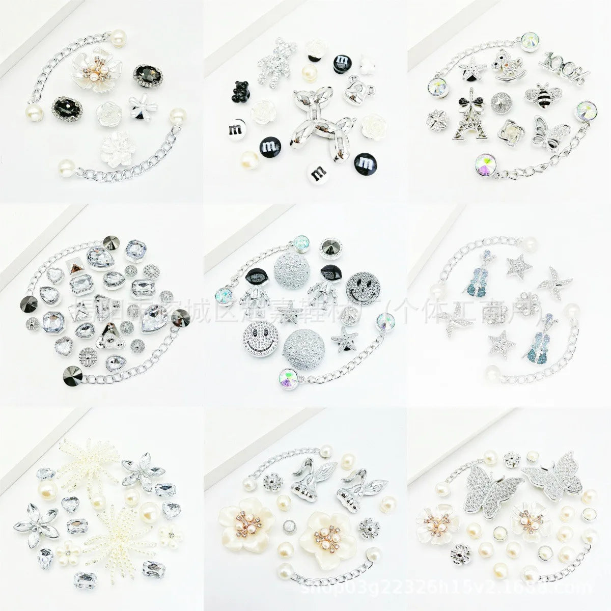 3D Shoe Charms Hole Shoes Bags Decoration Detachable DIY Figurines Zpaxo
