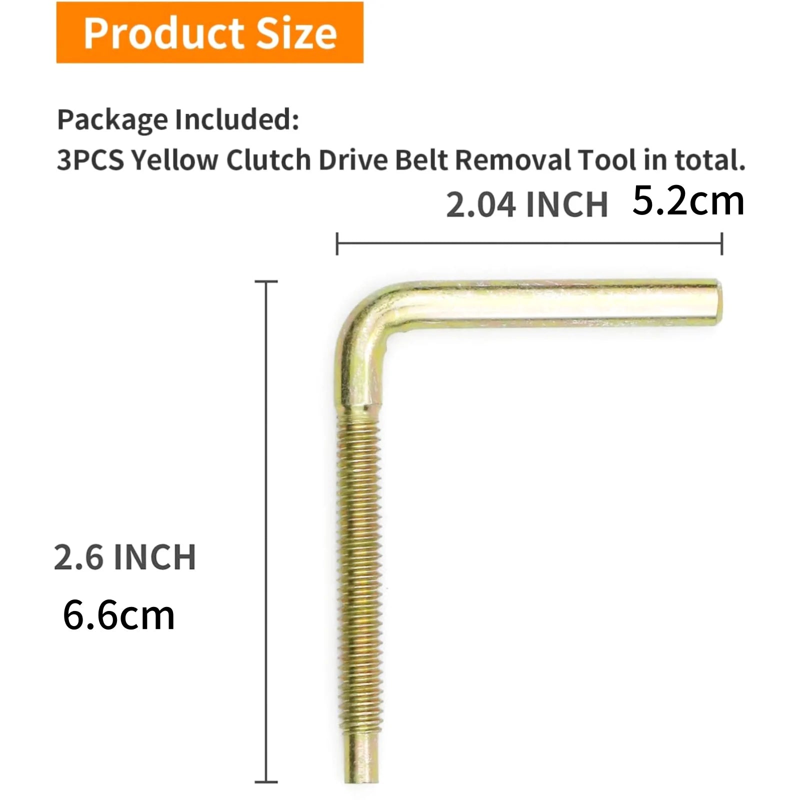 Vehicle Metal Clutch Drive Belt Removal Tool Replace Polaris RZR