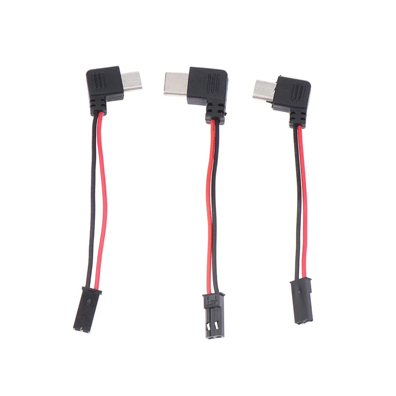 TG1 Motorcycle Interface USB-Micro C 90 Degree Male+JST Plug USB JST