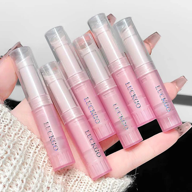 8 Colors Pearlescent Jelly Eyeshadow Stick Shimmer Brightening Highlighter Shadow Stick Waterproof Lasting Eyeshadow Makeup Zpaxo
