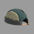 Casual Quick-drying 5-panel Cap Solid Color Anti-UV Beanies Hat Adjustable Brimless Cap Women Zpaxo Green