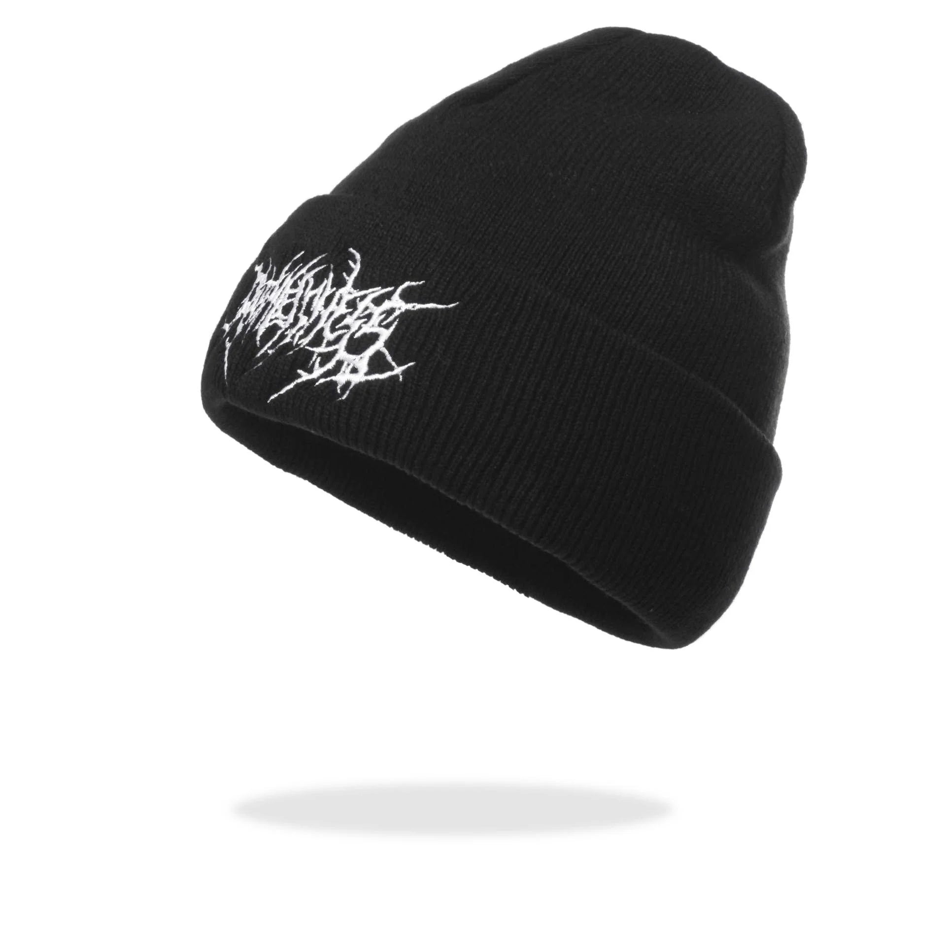 Embroidered Knit Beanie – Unisex Insulated Winter Hat