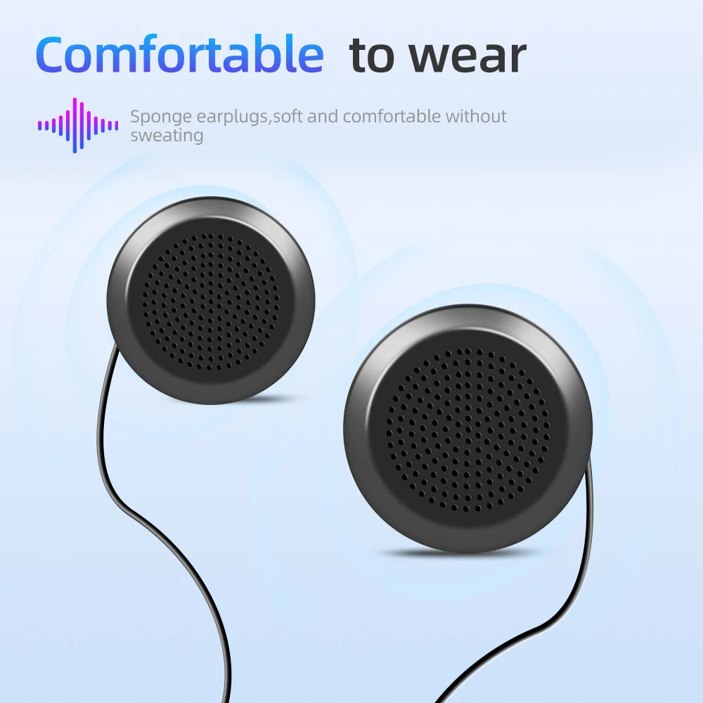 Motorcycle Bluetooth 5 3 Stereo Headset Moto Universal Helmet