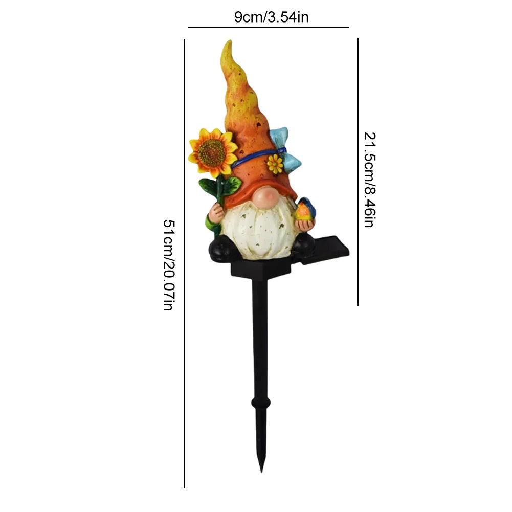 Halloween Ghost Lights Outdoor Pumpkin Lamp Stakes Solar Pathway Zpaxo D