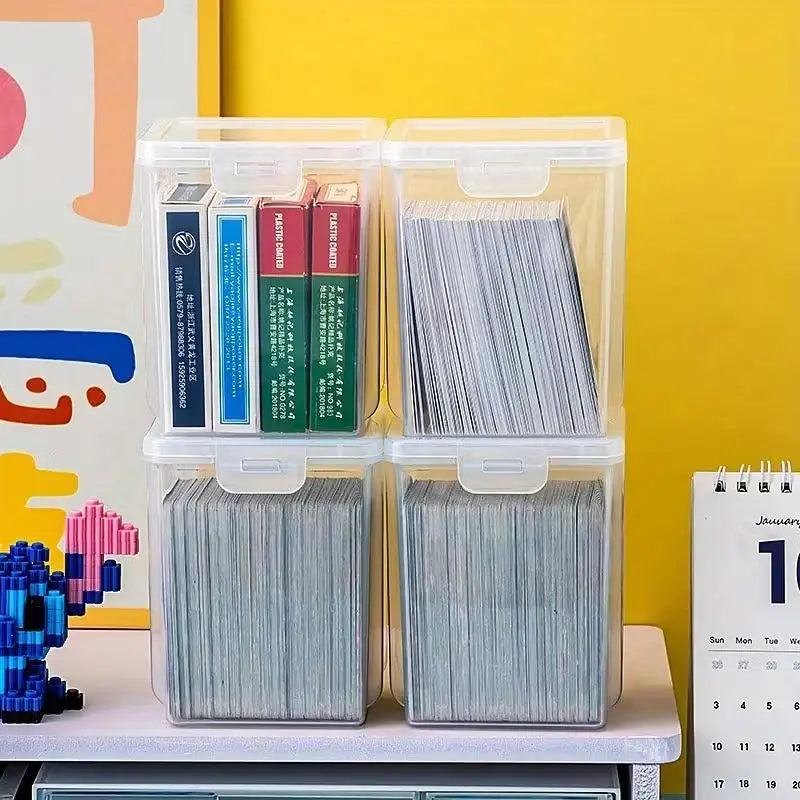 1pcs Playing Card Storage Box – for Games, Business Cards & Home Organization, Desk, Dresser, Bedroom Zpaxo