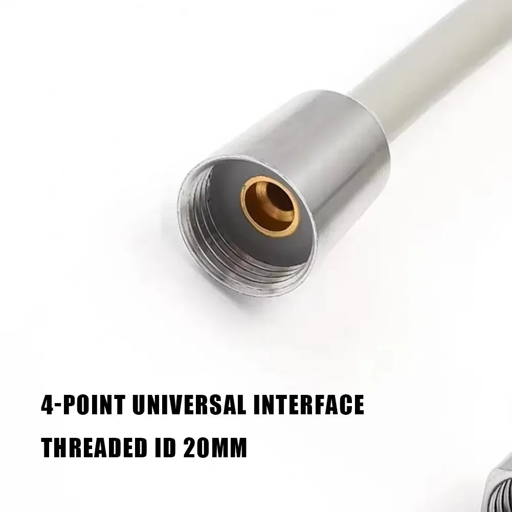 Spring Shower Hose 2m 3m 5m – Flexible PVC Bidet Sprayer Hose
