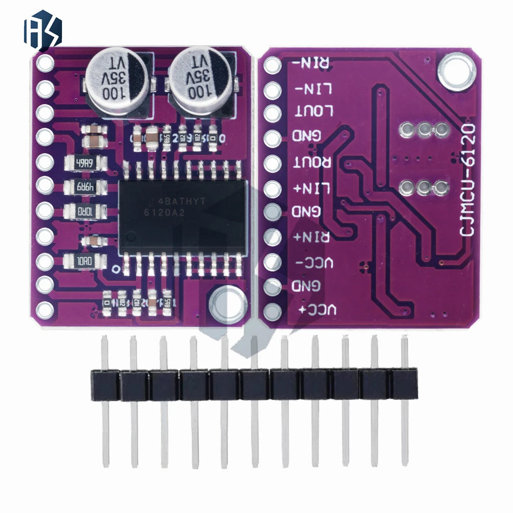 Arduino Compatible Hi-fi Headphone Amplifier MCU-612 TPA6120 Low Zpaxo