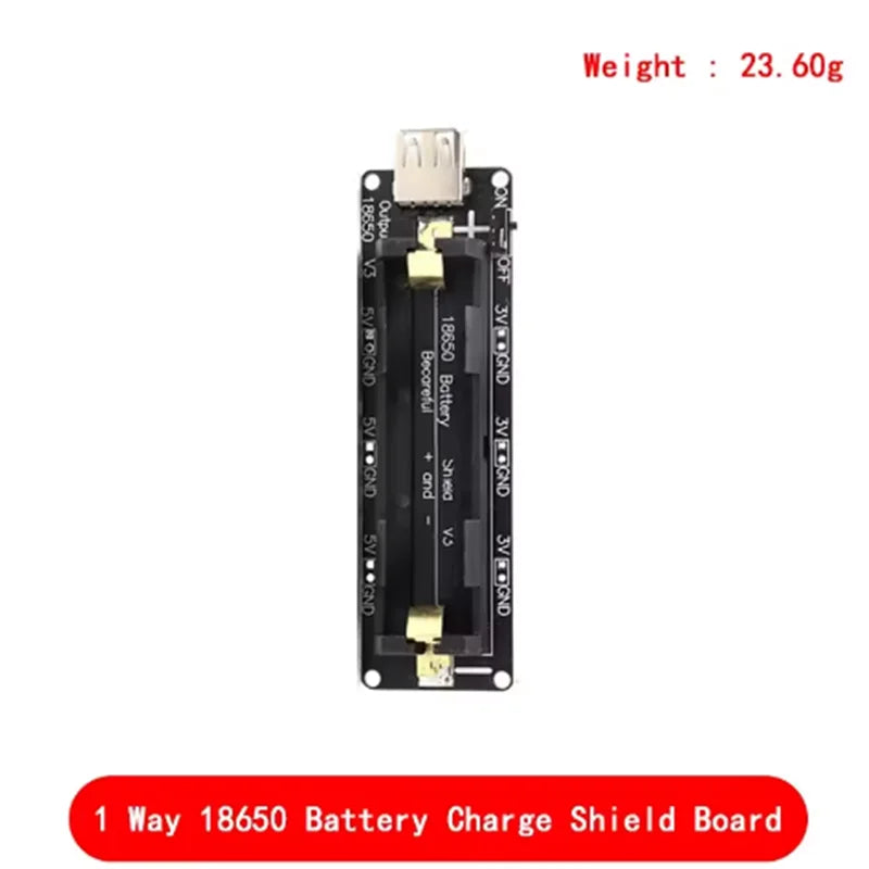 ESP32 1 2 4 18650 Lithium Battery Expansion Board V8 Mobile Power SMT Zpaxo 1 Road
