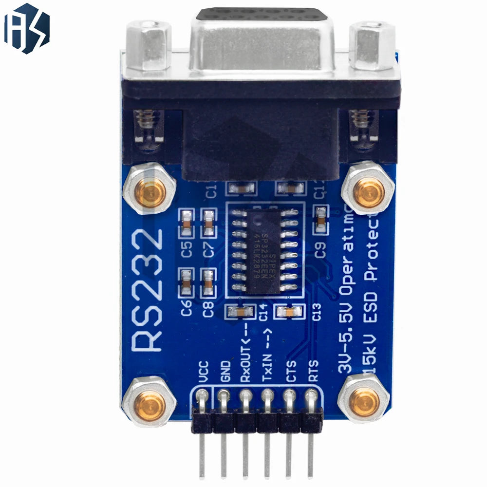 Bidirectional RS232-to-UART TTL Serial Converter Module Male-female Zpaxo