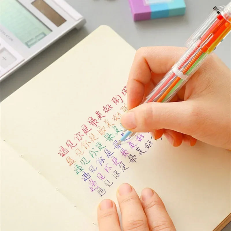 1 Multi Ballpoint Pen Novelty Korean Stationery Office Home Writing