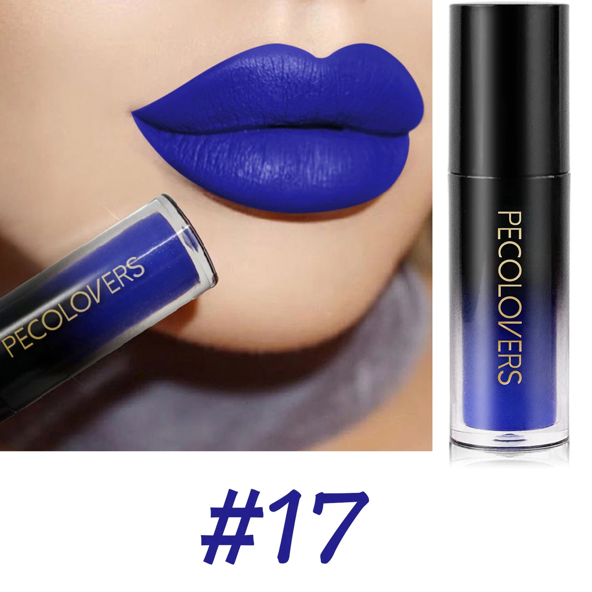 Velvet Matte Lipstick Sexy Red Lip Gloss Waterproof Long Lasting Easy Coloring Non-fading Non-stick Cup Liquid Lip Stick Zpaxo 17