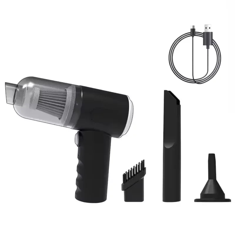 Car Wireless Vacuum Cleaner Handheld High-Power Vacuum Cleaner Portable Car Home Dry And Wet Vacuum Cleaner Zpaxo