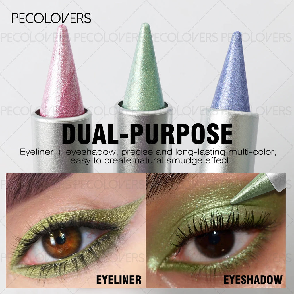 Matte Glitter Eyeshadow Stick Makeup Pearlescent Brighten Lying Silkworm Eyeliner Highlighter Lasting Eye Shadow Pencil Cosmetic Zpaxo