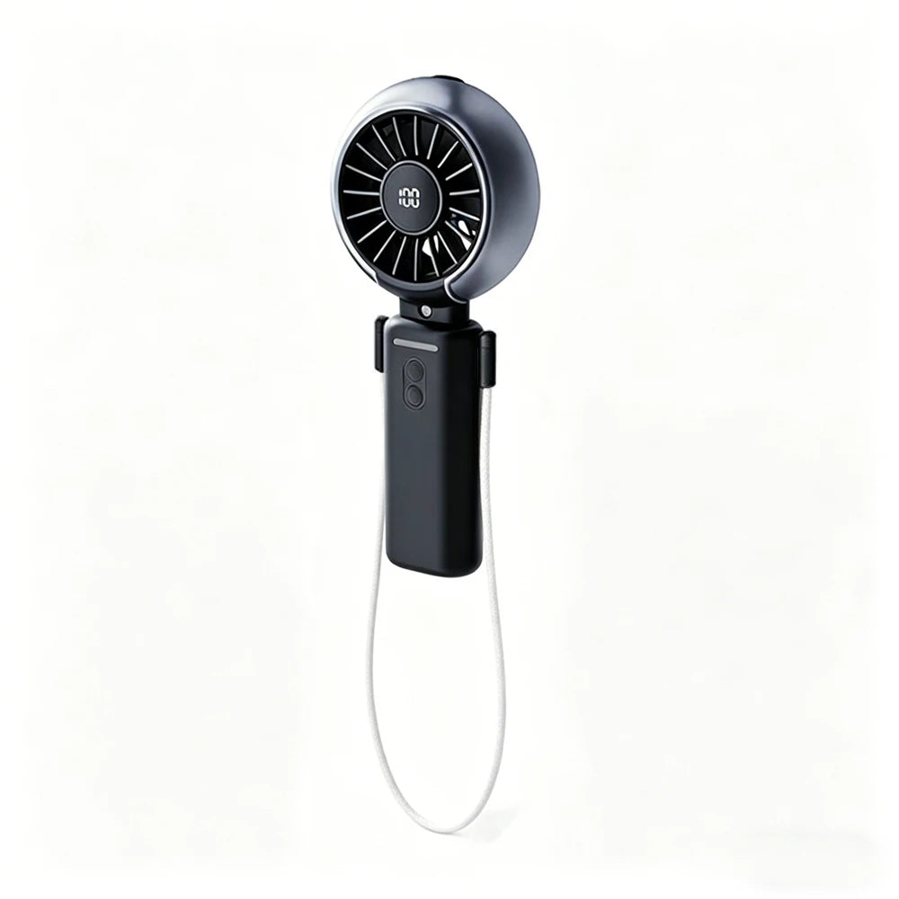 Water Mist Fan Portable Foldable Desktop Rechargeable Handheld