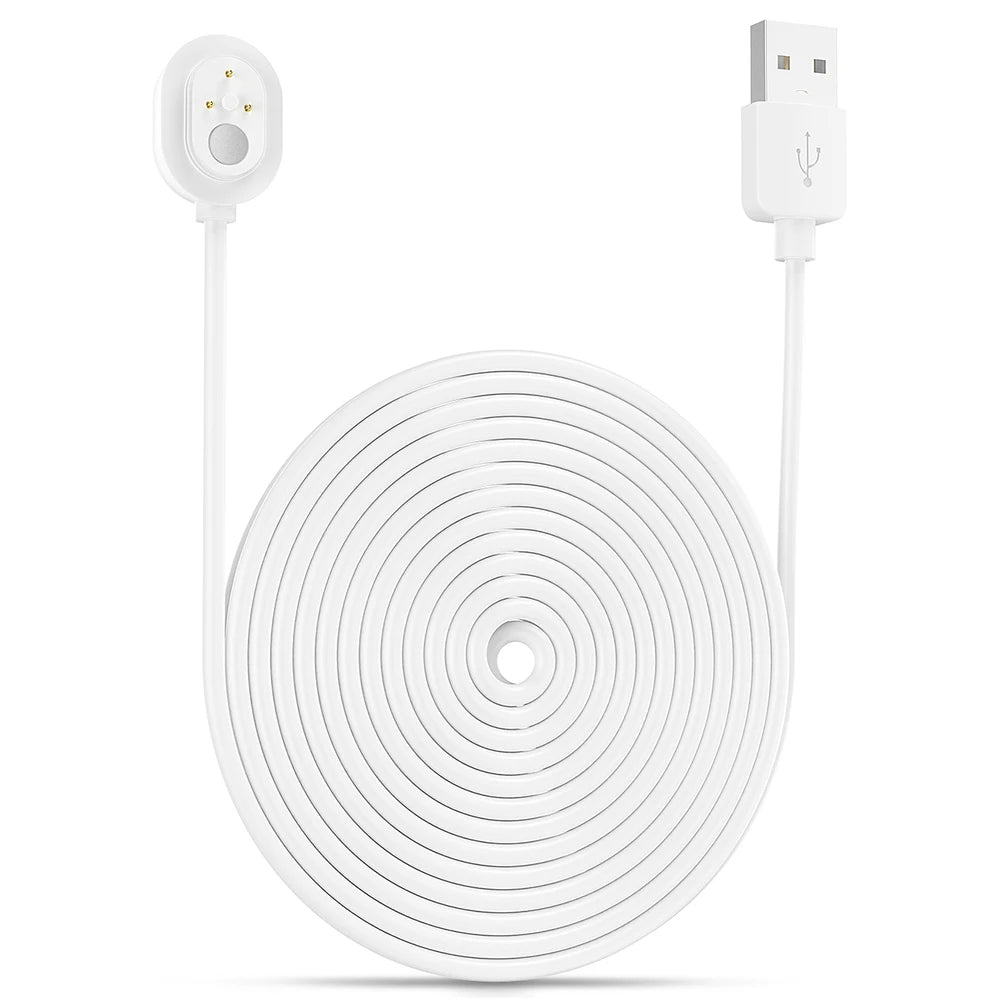 Power Cord for Arlo Ultra 4K UHD Magnetic Chanrging Cable Waterproof Charger Without Plug for Indoor and Outdoor Use 6M/9M 1pcs Zpaxo Default Title