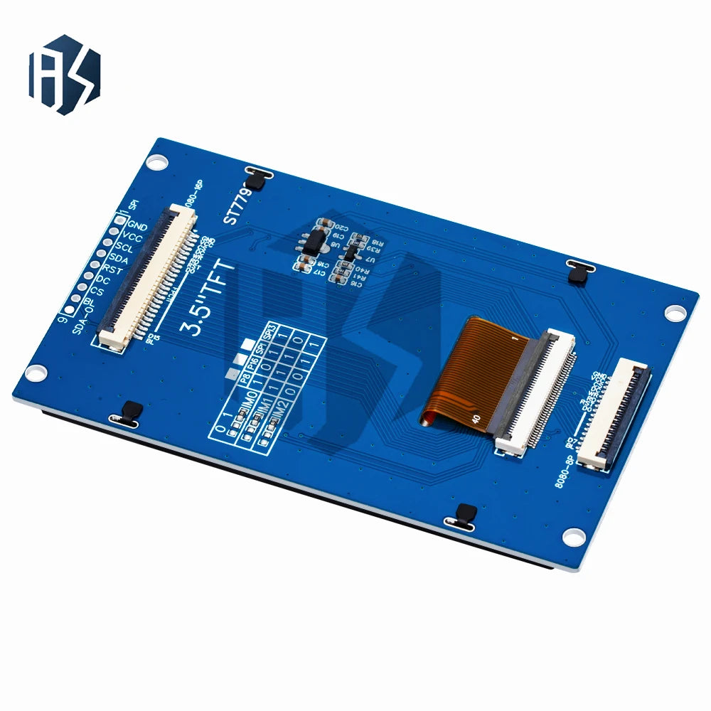 320x480 SPI TFT Serial Port Module 5V 3 3V PCB Adapter ST7796S Zpaxo