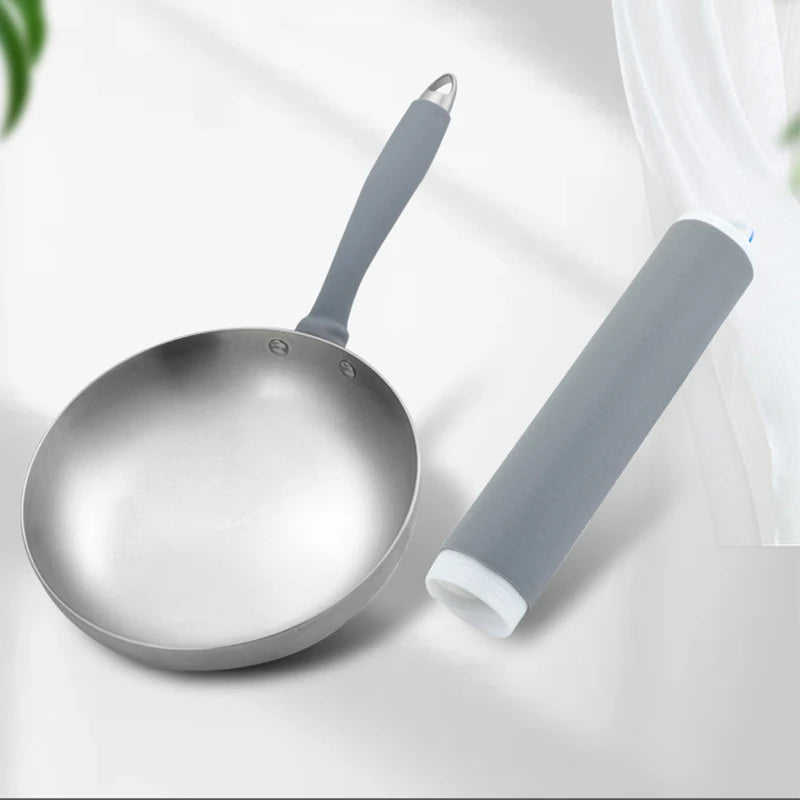 For Frying Pan New Anti-scalding Pot Handle Cover Handle Cover Soft Silicone Holder High Heat Resistance Silicone Pot Zpaxo
