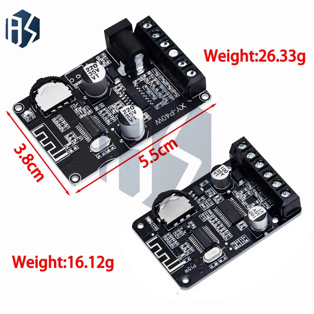 10W 15W 20W Bluetooth 5 0 Stereo Digital Amplifier Board 12V 24V Zpaxo