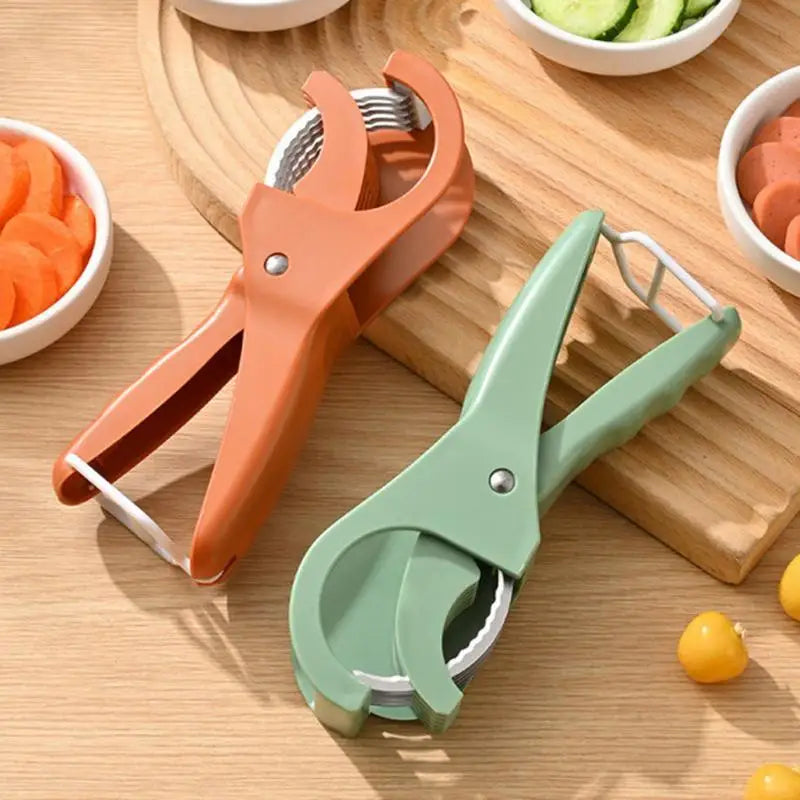 Stainless Steel Manual Slicer Fruit Vegetable Press Sausage Salad
