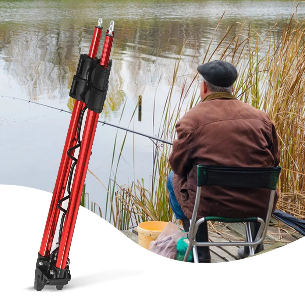 Fishing Rods Tripod Stand Telescopic Rod Holder Aluminum Alloy Sea