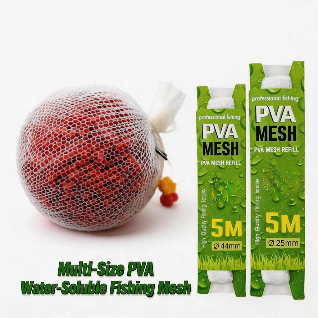 5M Water-Soluble Mesh Carp Fishing Feeder Nest 18–44MM