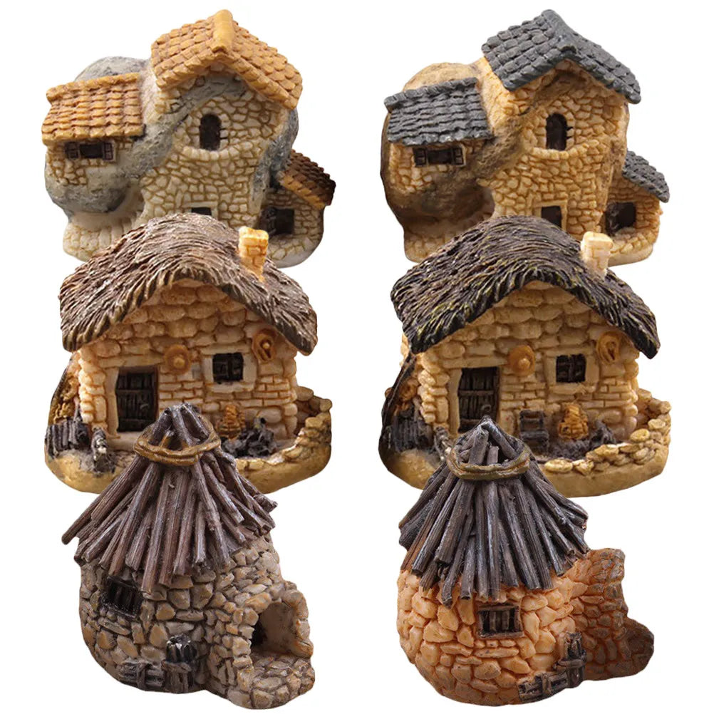 Resin Miniature Decor Micro-landscape Ornament Creative Craft Vivid