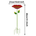 Bee Bath Metal Garden Stake Water Feeder Birds Butterflies Large