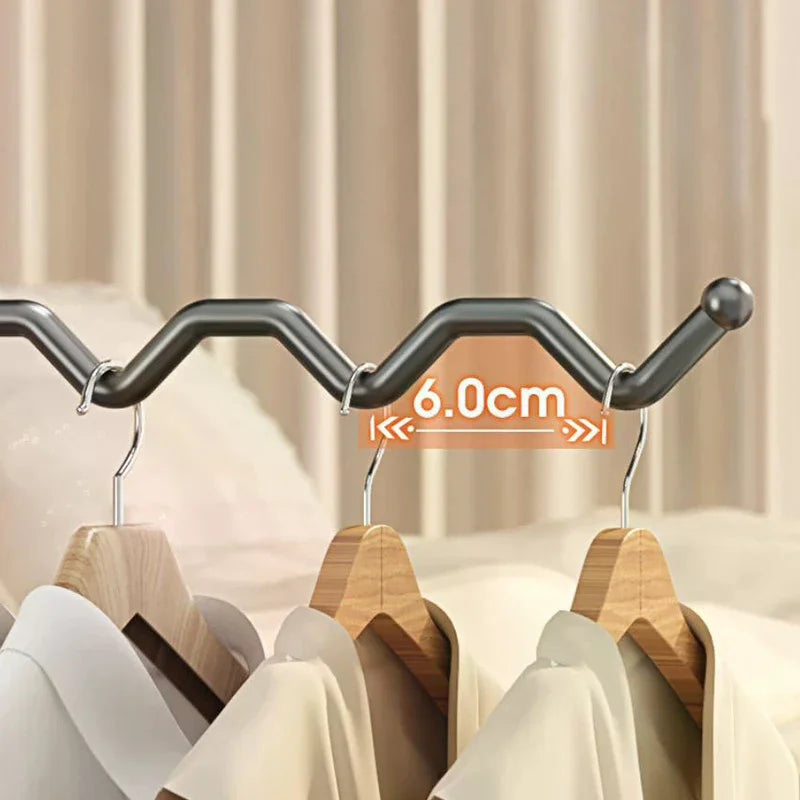 Portable Clothes Drying Rack Foldable Clothes Hanger Travel Hotel Wardrobe Drawer Door Mounted Punch-free Cloth Drying Rack Zpaxo