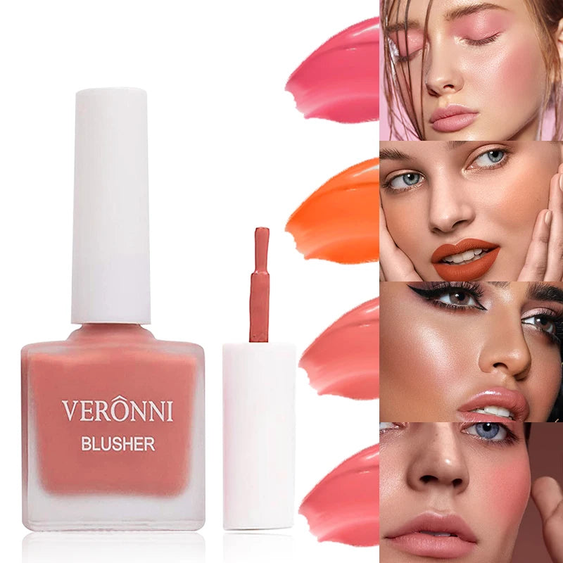 Dewy Velvet Liquid Blush-medium Coverage Brightening Cream Blush Zpaxo