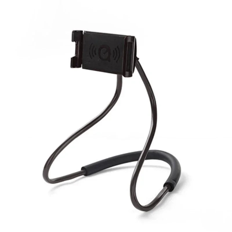 Universal Mobile Phone Holder Extendable Neck Hanging Selfie Stick