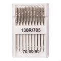 Sewing Machine Needle 70 10 90 14 100 16 Ball Point Head Regular