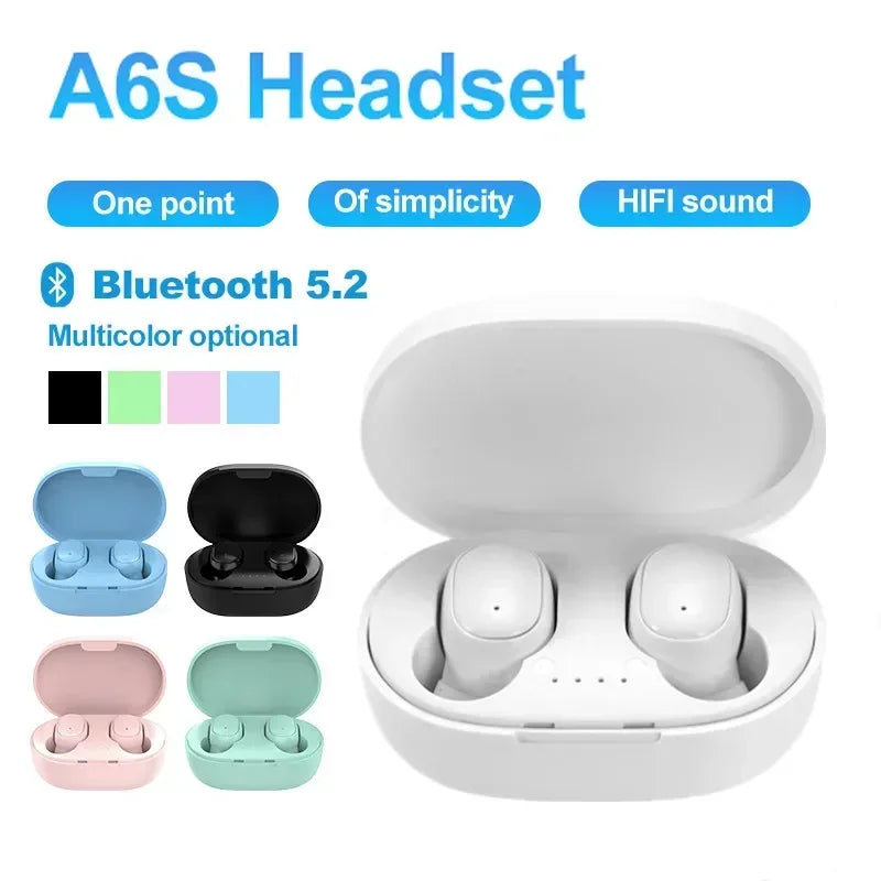 Wireless Earphone TWS Bluetooth Headset Hifi Music Headphone Noise