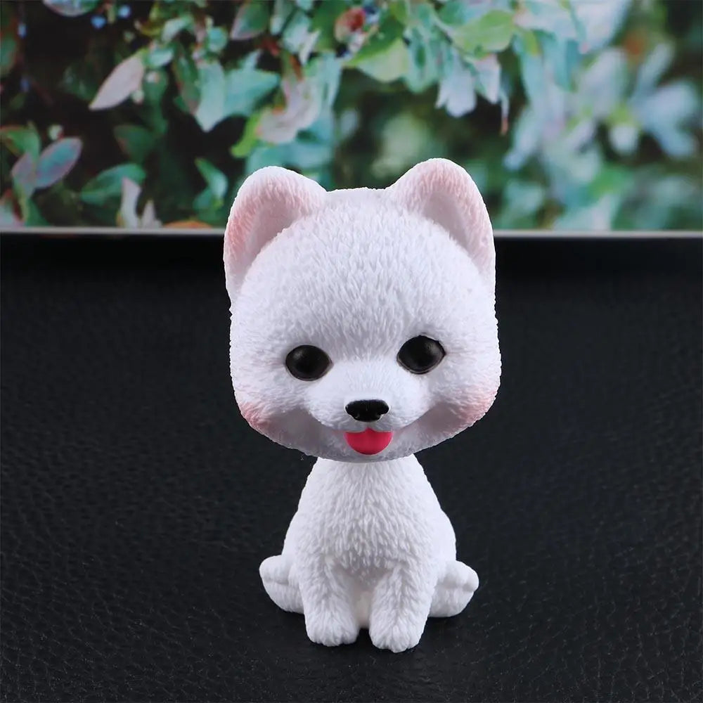 Accessories Car Decoration Resin Tabletop Ornaments Shaking Head Dog Zpaxo