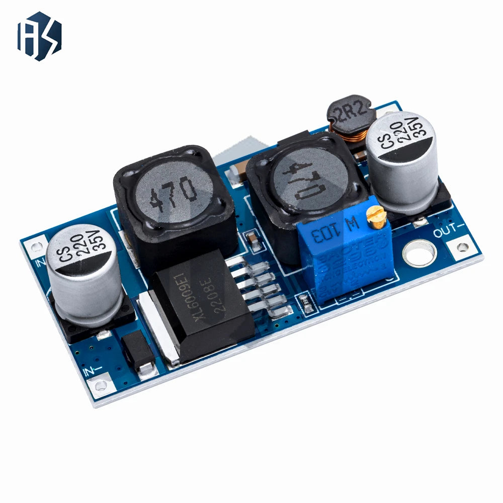 1PC XL6009 DC-DC Adjustable Converter Module: 20W 5-32V Input to 1.2-35V Output – Dual-Function Boost & Buck Converter Zpaxo