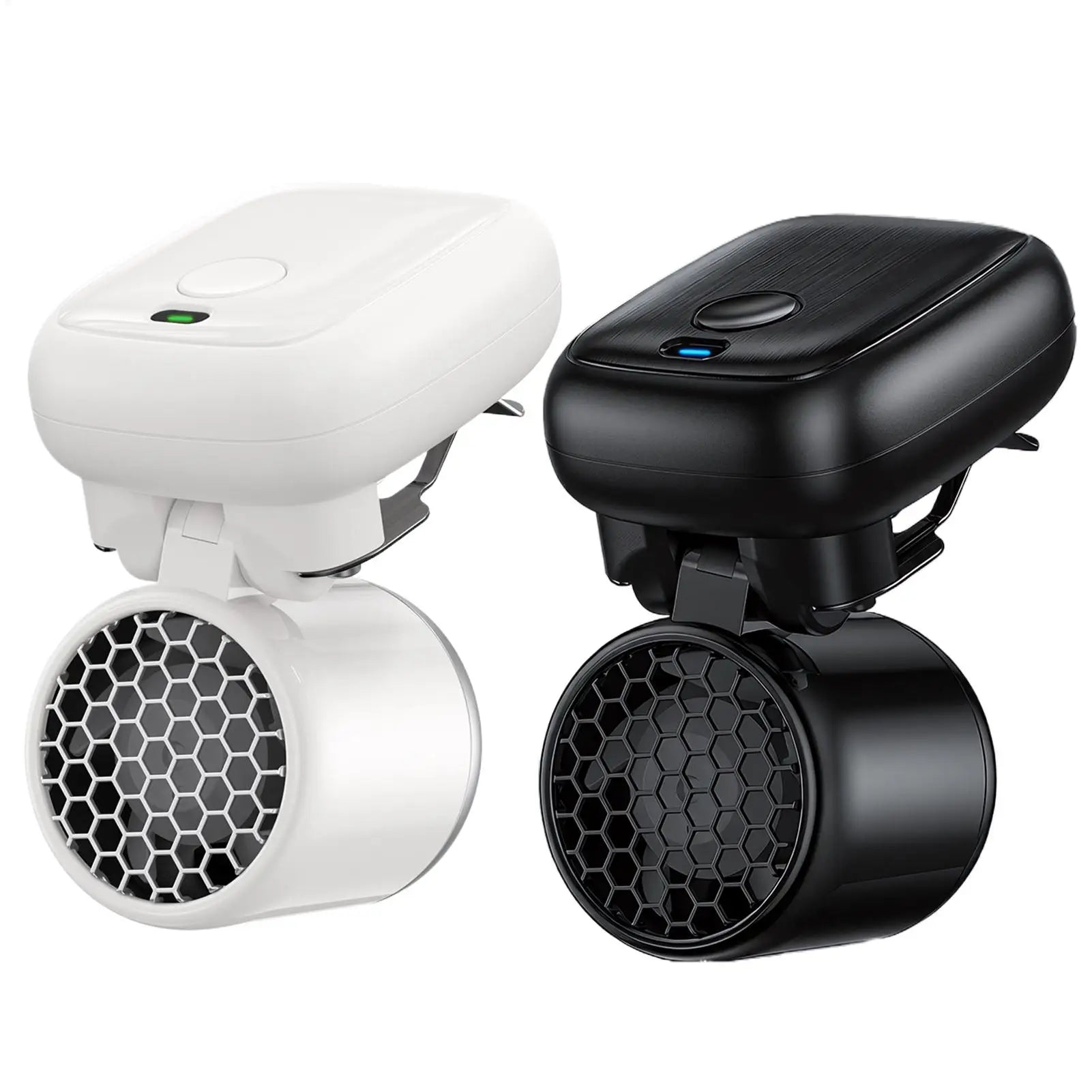 Clip Hat Fan Portable Hands Blower 3 Speed Rechargeable Mini USB