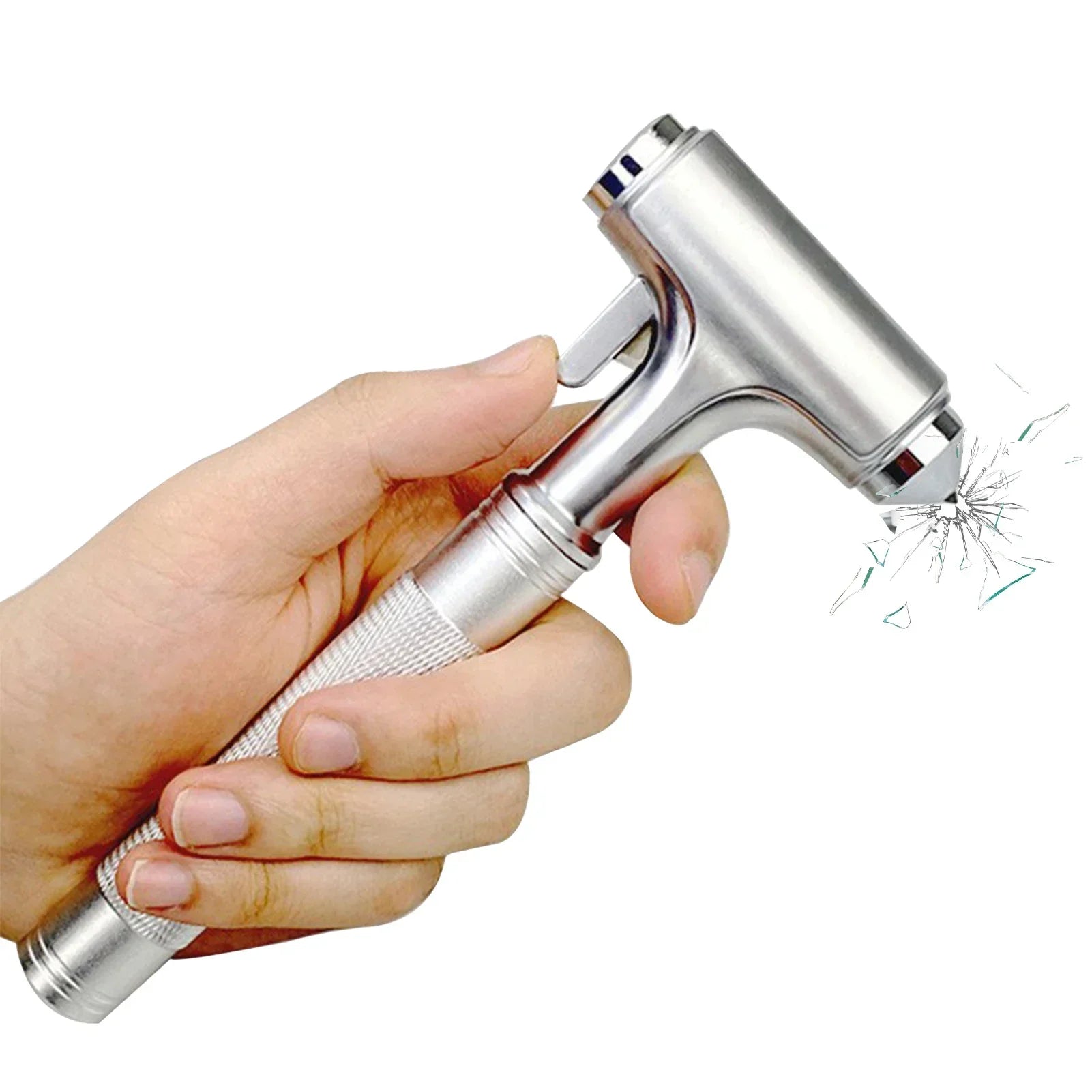 Car Safety Hammer – Window Breaker & Seatbelt Cutter Tool