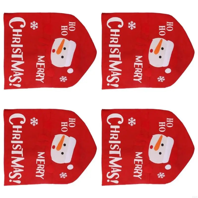 Christmas Chair Cover Airy Seasonal Home Adornment Zpaxo