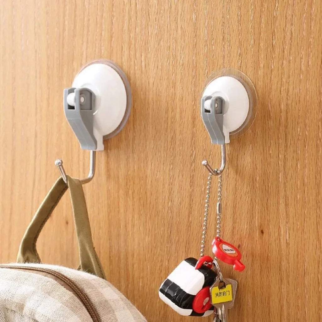 Snap Large Cup Heavy Suction Vacuum Holder Hooks Lever Bathroom Kitchen Duty Housekeeping & Organizers Adhesive Hooks Household Zpaxo