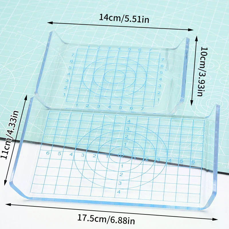 Pottery Plasticine Shaping Polymer Clay Tools Diy Tool Clear Acrylic Zpaxo