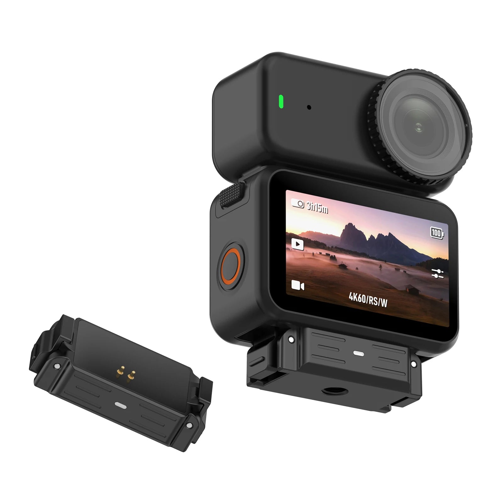 Magnetic Quick-release Charging Camera Mount Adapter 1 4 Screw Zinc