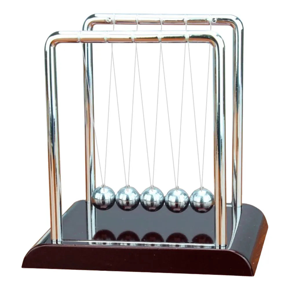 Newton Cradle Balance Steel Balls School Teaching Supplies Physics