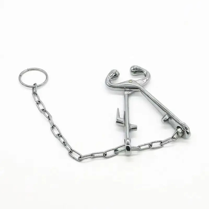 Cattle Nose Plier Chain Stainless Steel Cow Traction Clamp Fixed
