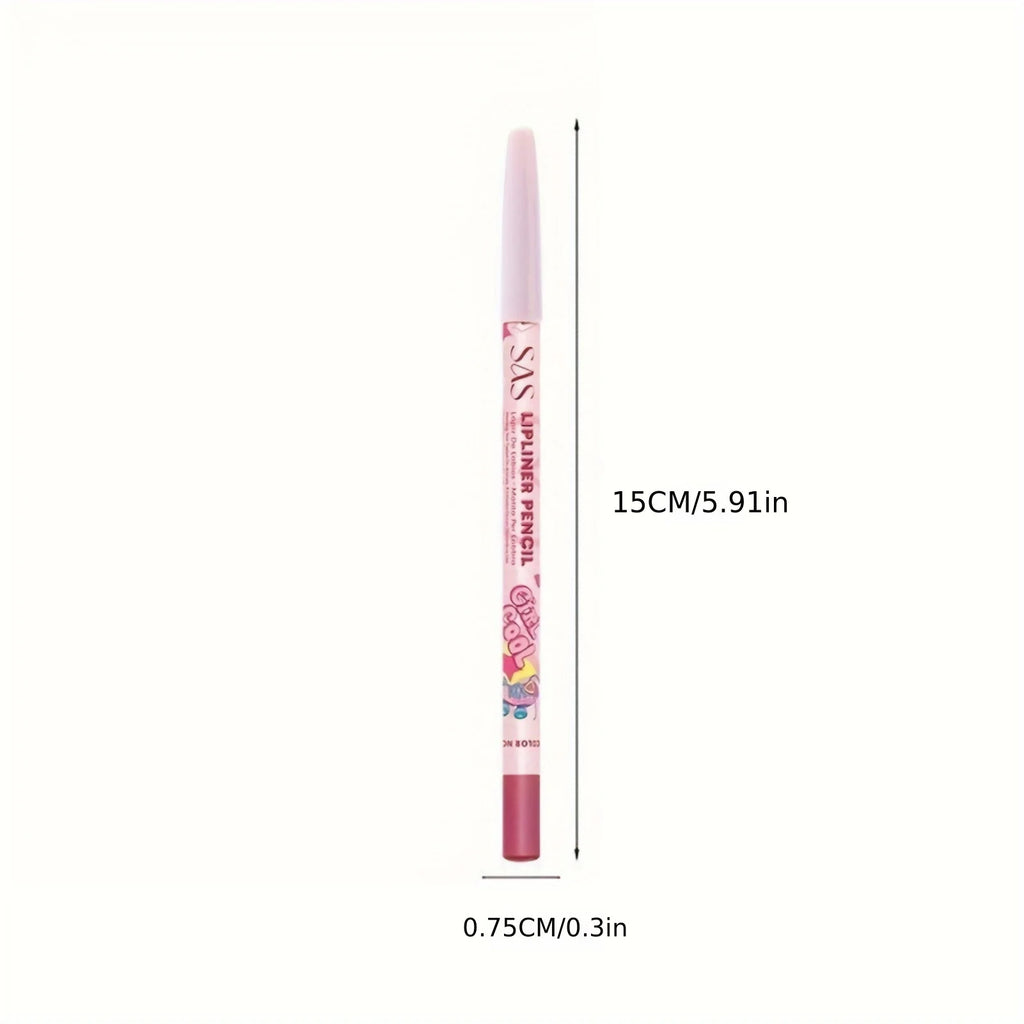 Matte Lipliner Waterproof Moisturizing Long-lasting Non-stick